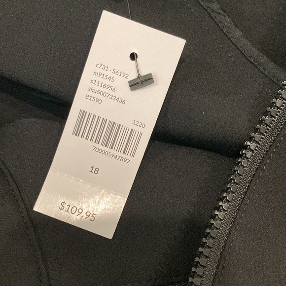 Lane Bryant • NWT On-The-Go Black Biker Jacket - Picture 4 of 4